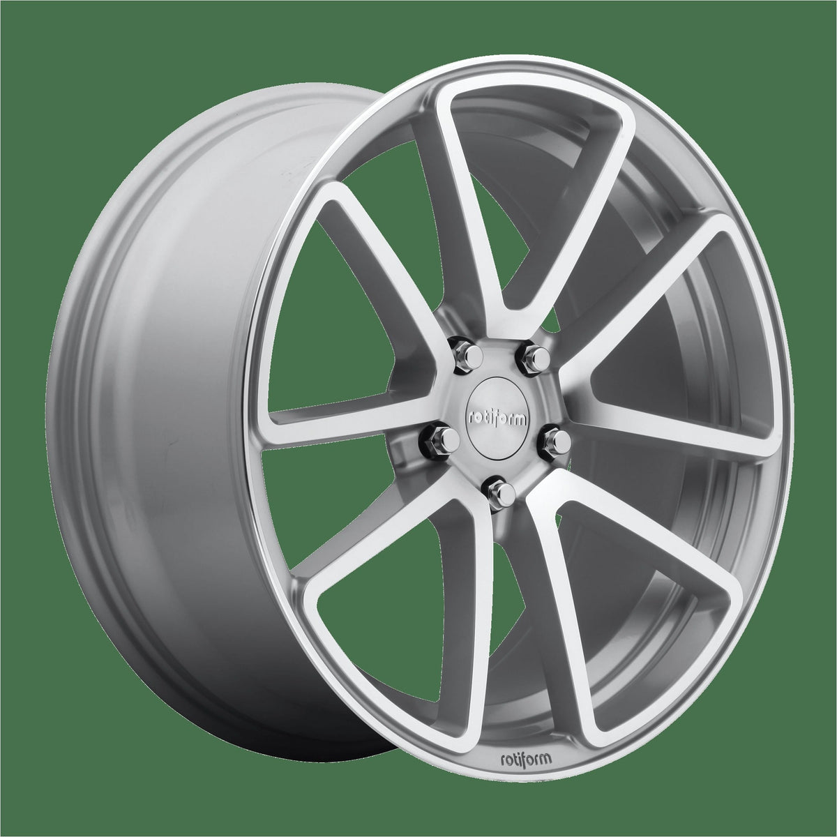 Rotiform Cast SPF 19" 5x112 Gloss Silver Machined