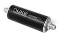 Nuke Performance Fuel Filter Slim 100 micron AN-10 - Welded stainless steel element