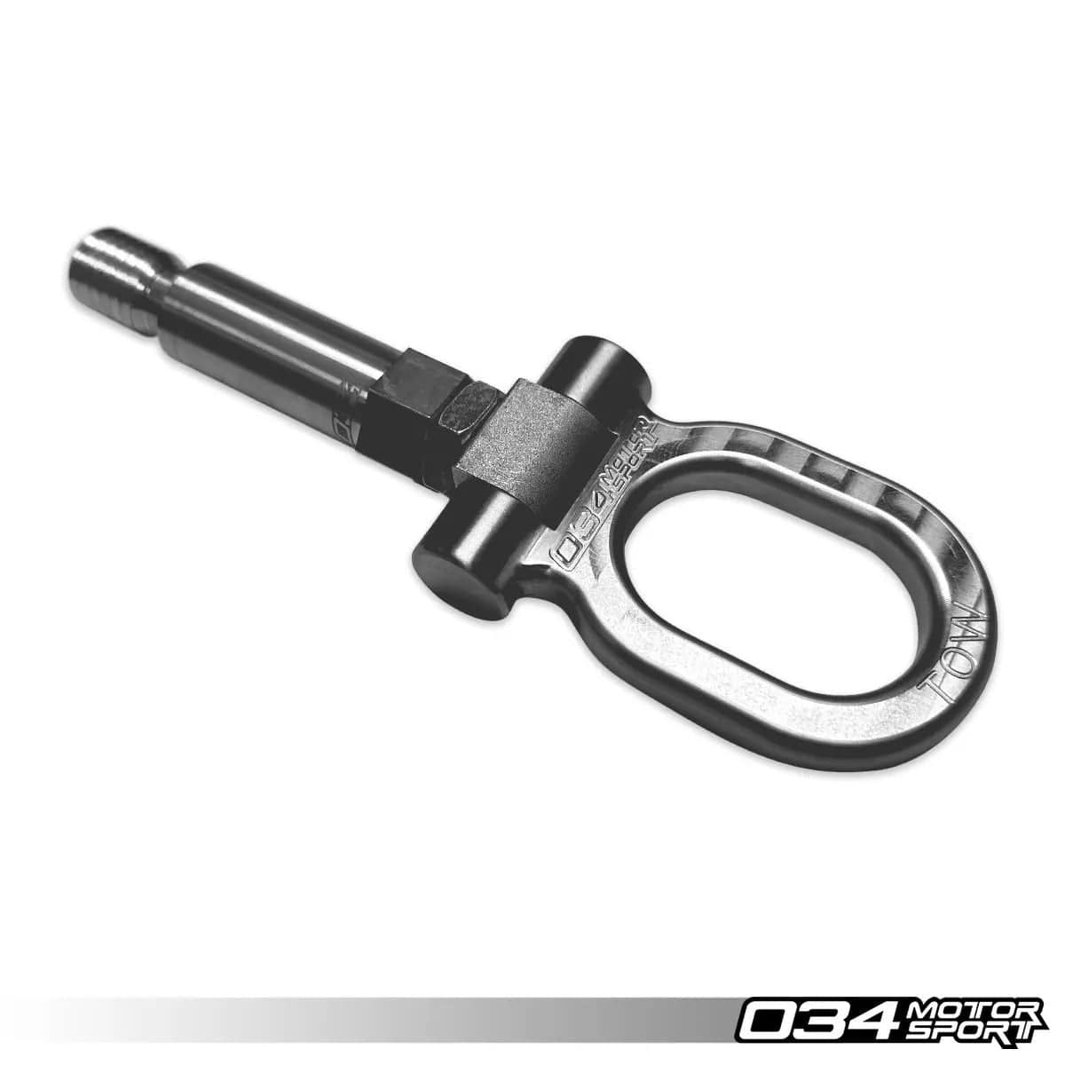 034Motorsport Stainless Steel Tow Hook (100mm) - Audi / 8Y / A3 / S3 / RS3