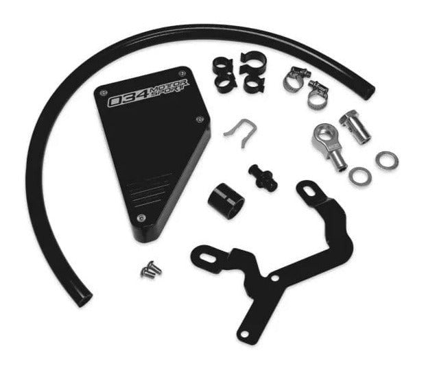 034Motorsport Billet Aluminum DSG Breather Catch Can Kit - Audi 8V / 8V.5 A3 / S3