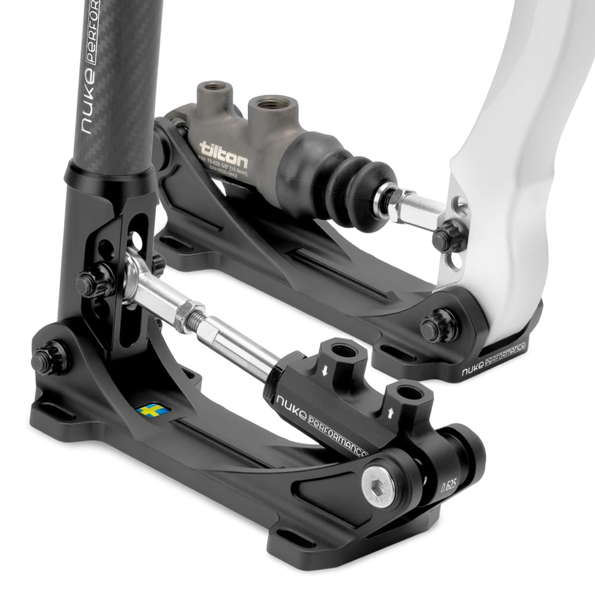 Nuke Performance Hydraulic Handbrake DriftSpec Pro, Glossy Carbon 360/460mm