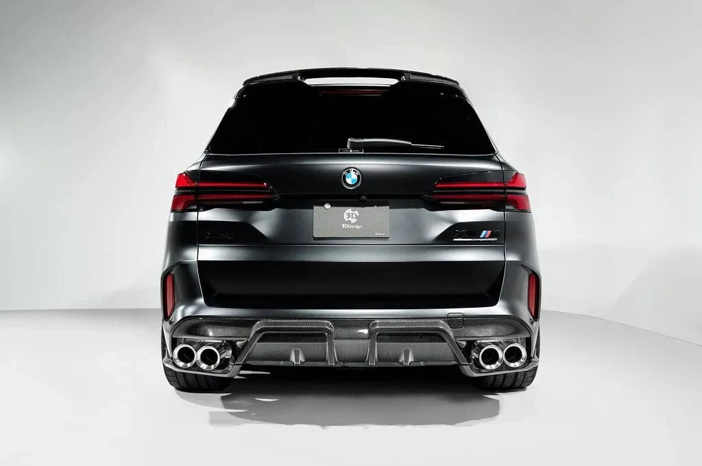 3D Design Carbon Rear Diffuser Set - BMW F95 X5M