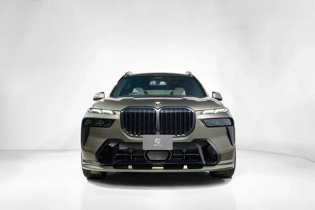 3D Design LCI Front Lip Spoiler - BMW G07 X7