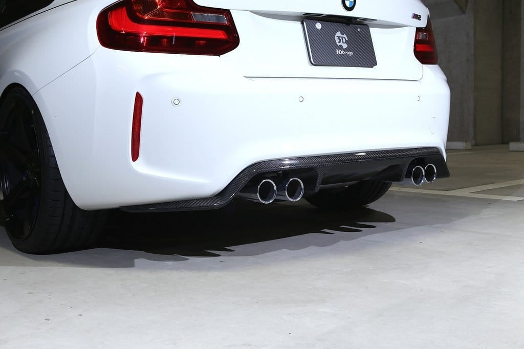 3D Design - M2 F87 Rear Diffuser