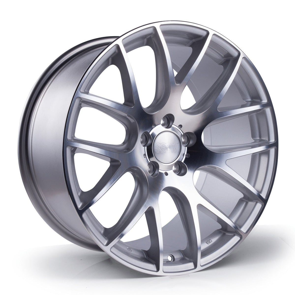 3SDM 0.01-SF 5x112 19" Silver Cut
