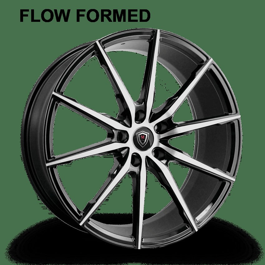 Marquee Wheels M1035 20" 5x112 Black / Machined