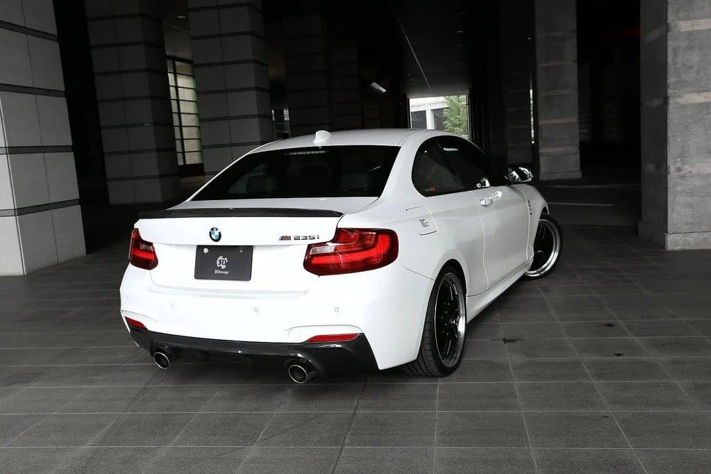 3D Design F22 2-Series Carbon Trunk Spoiler