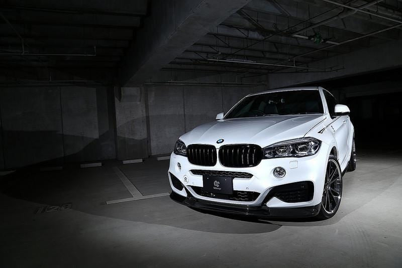 3D Design - X6 F16 M-Sport Front Lip Spoiler Carbon