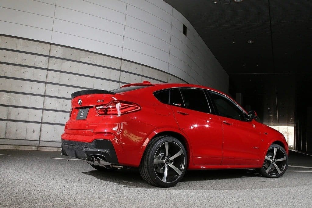 3D Design F26 X4 M-Sport Carbon Rear Diffuser