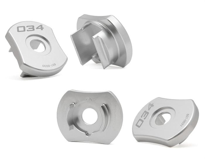 034Motorsport Billet Aluminum Rear Subframe Mount Inserts - VW/Audi / MQB / EVO4 / AWD
