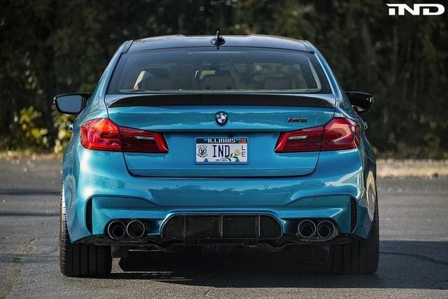 3D Design F90 M5 Carbon Trunk Spoiler - 2x2