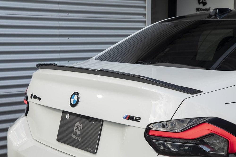 3D Design Carbon Trunk Spoiler - BMW G87 M2