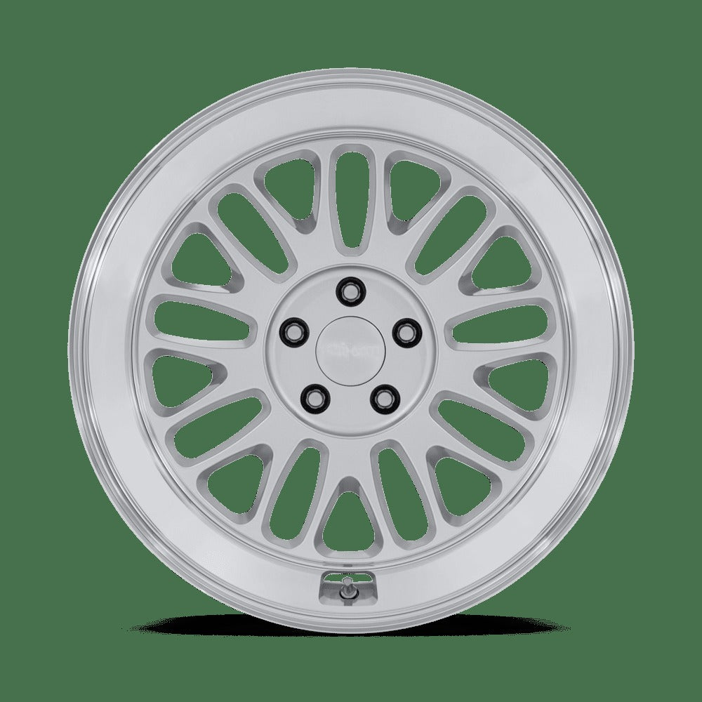 Rotiform SCP 18" 5x120 Gloss Silver w/ Diamond Cut Lip