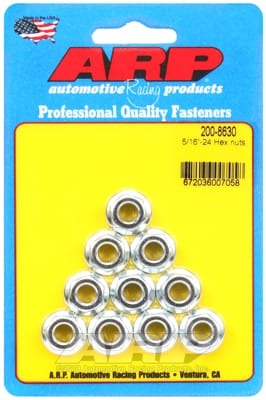 ARP 5/16in-24 Hex Nut Kit (Set of 10)