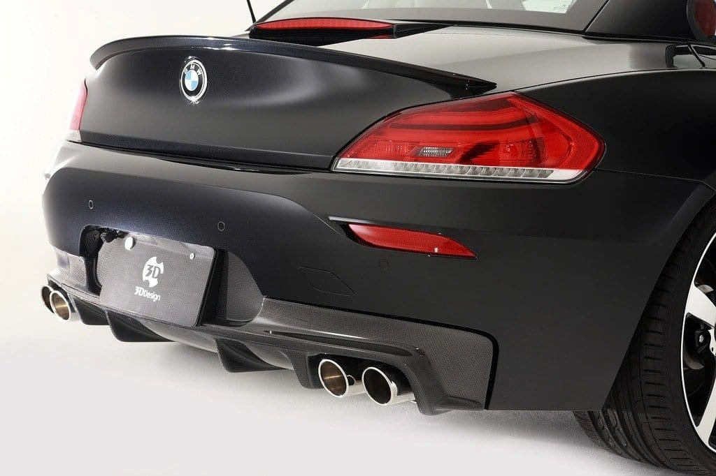 3D Design E89 Z4 M-Sport Carbon Rear Diffuser