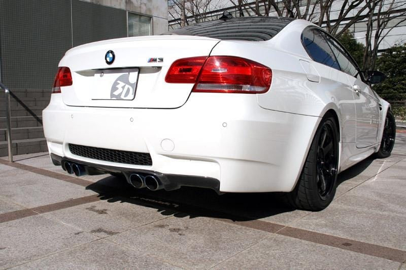 3D Design - M3 E92 / E93 Rear Diffuser Carbon
