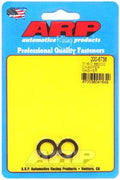 ARP 8740 Chrome Moly 7/16in x .660 x .120 Black Chamfer Washer - 2 Pack
