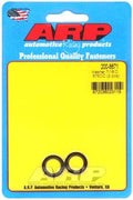 ARP 7/16in ID 5/8in OD Machined Chamfer Black Washer - 2 Pack