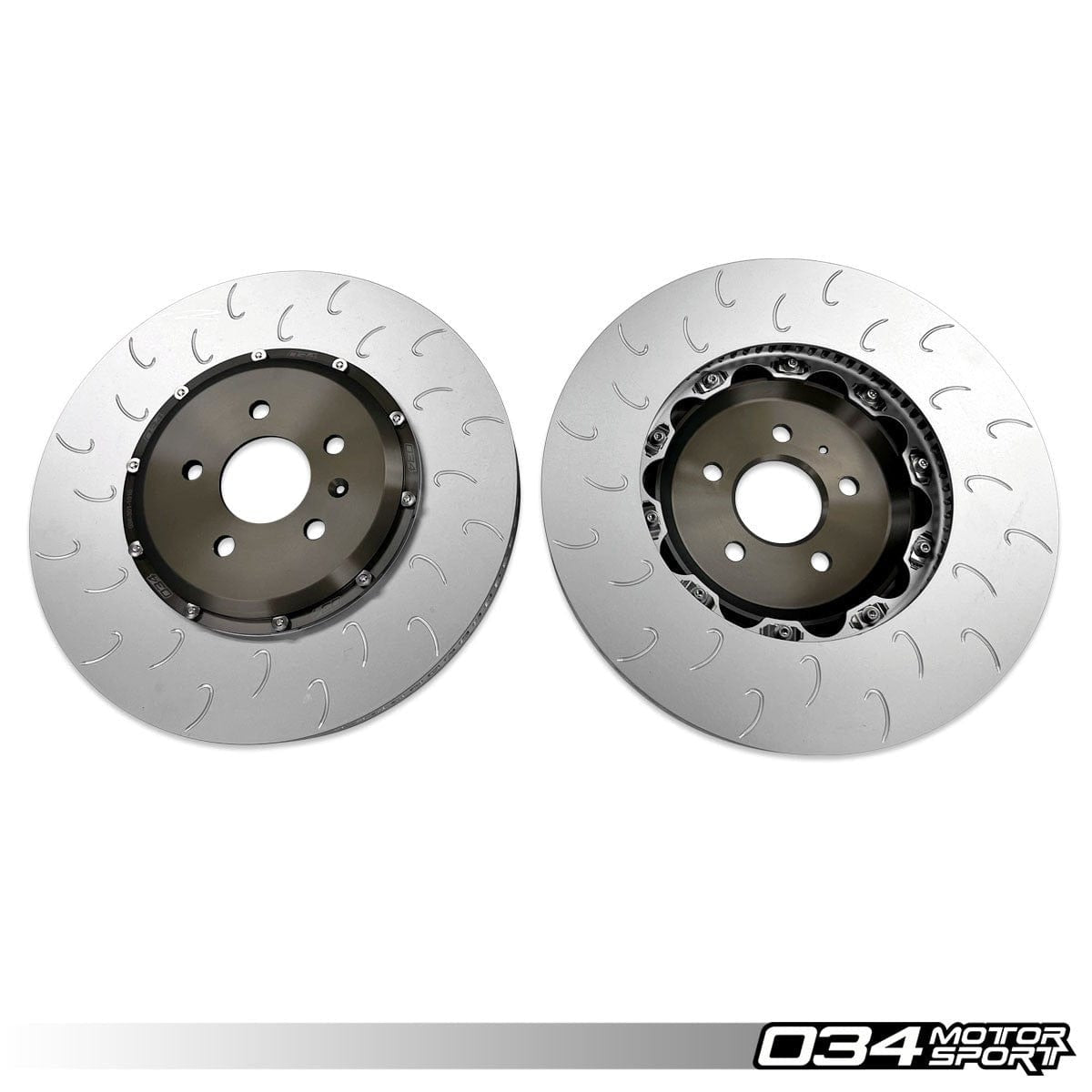 034Motorsport 2-Piece Floating Front Brake Rotor Upgrade Kit - Audi B9 / B9.5 / RS5 / 4M / 4M.5 / Q7 / Q8