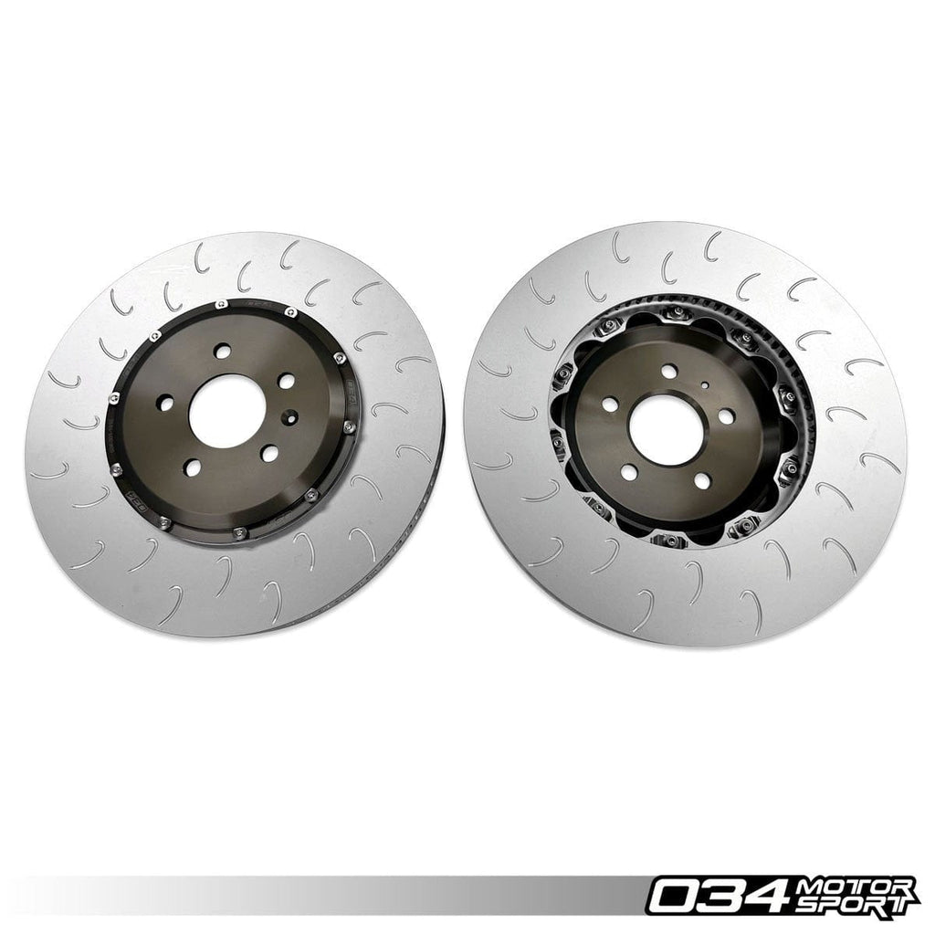 034Motorsport 2-Piece Floating Front Brake Rotor Upgrade Kit - Audi B9 / B9.5 / RS5 / 4M / 4M.5 / Q7 / Q8