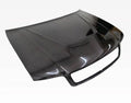 Suvneer Motorsports Carbon Fiber Hood Invader Style for AUDI A4 4DR 1996-2001