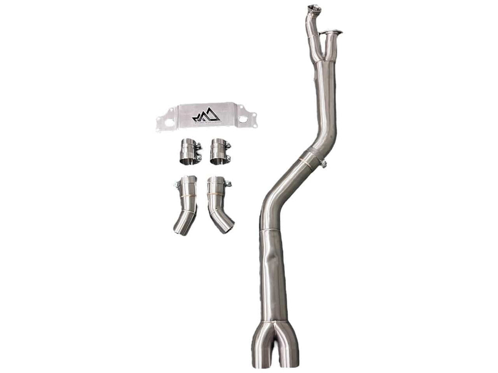 MAD 4" Fat Boy Single Midpipe - BMW / S58 / G87 / M2