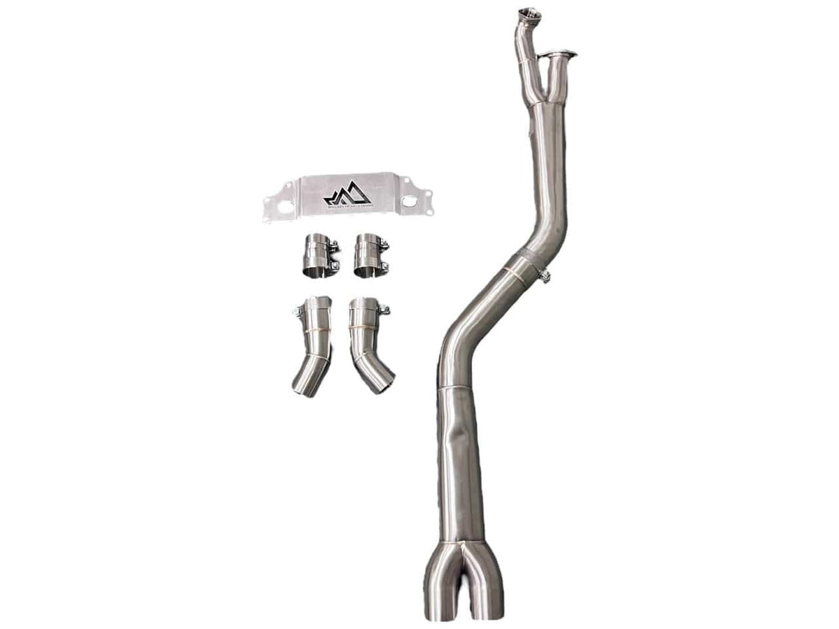 MAD 4" Fat Boy Single Midpipe - BMW / S58 / G87 / M2