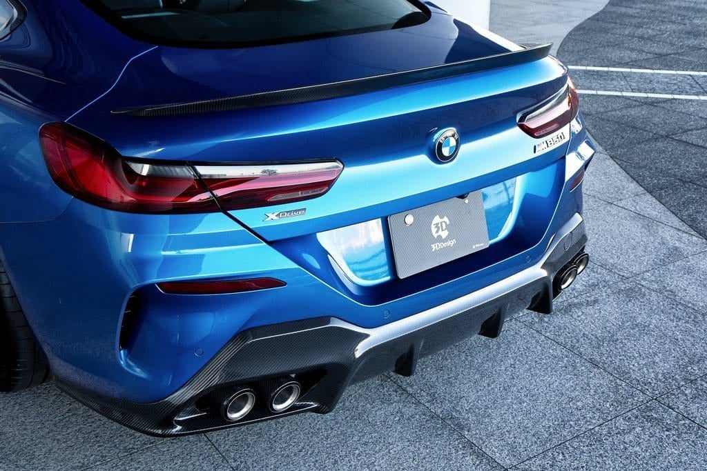 3D Design - 8 Series G14 / G15 M-Sport Rear Diffuser Carbon