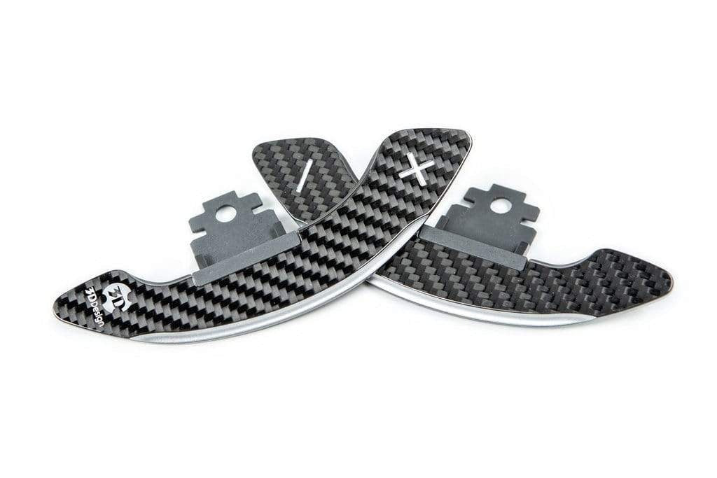 3D Design - F54 / F56 / F60 Shift Paddle Set Carbon