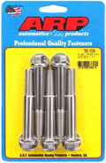 ARP M12 x 1.75 x 80mm Hex Black SS Bolts (Set of 5)