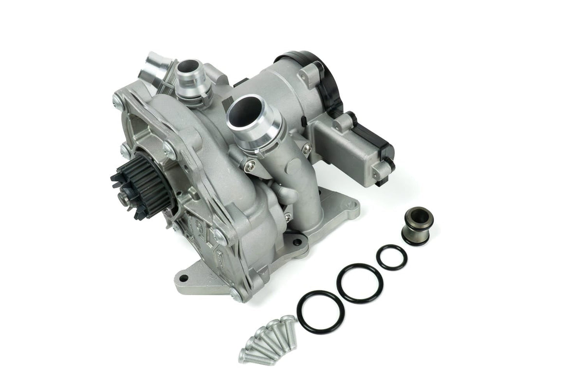 Metal Water Pump and Thermostat Kit - VW/Audi / 1.8T & 2.0T / MQB / EVO4