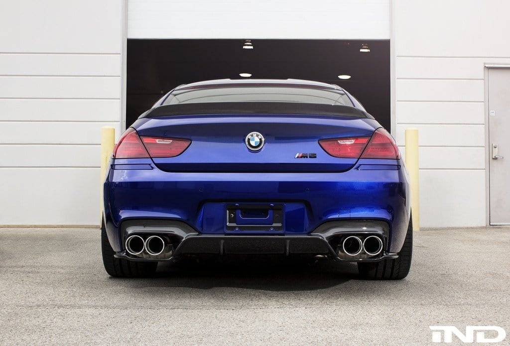 3D Design - M6 F06 / F12 / F13 Rear Diffuser w/o lower exhaust trim