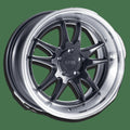 F1R F102 18" 5x100 Gloss Black w/ Polish Lip (NLA)