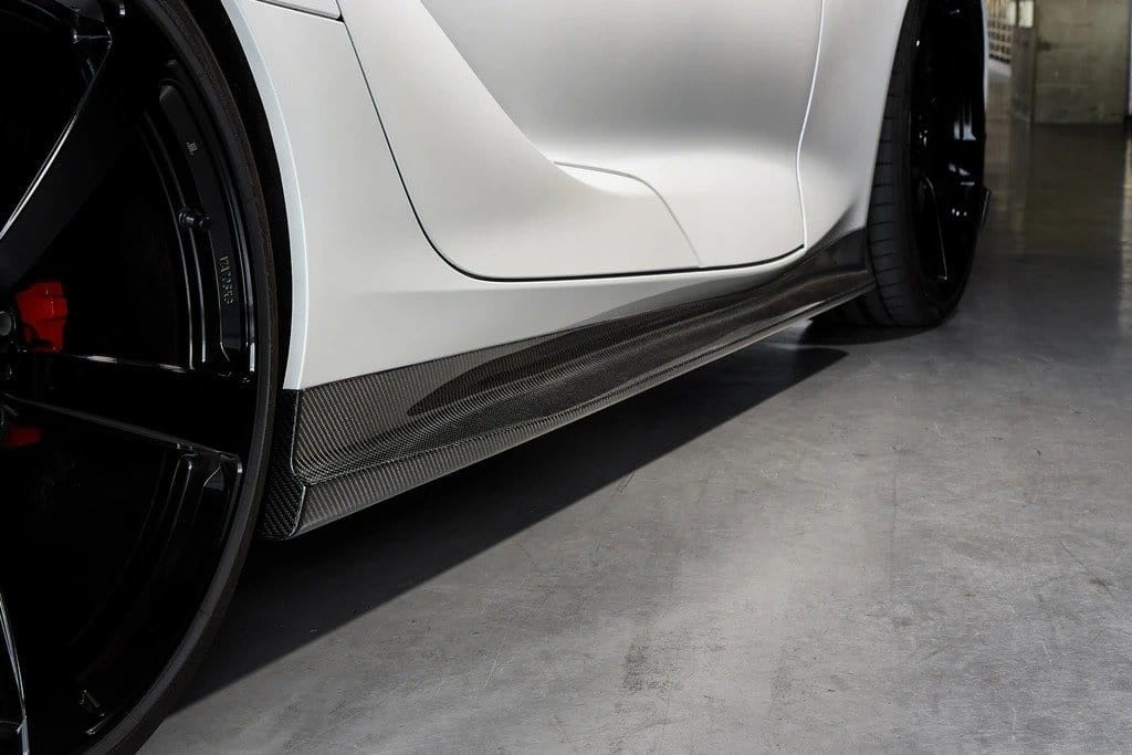 3D Design A90 Supra Carbon Side Skirt Set