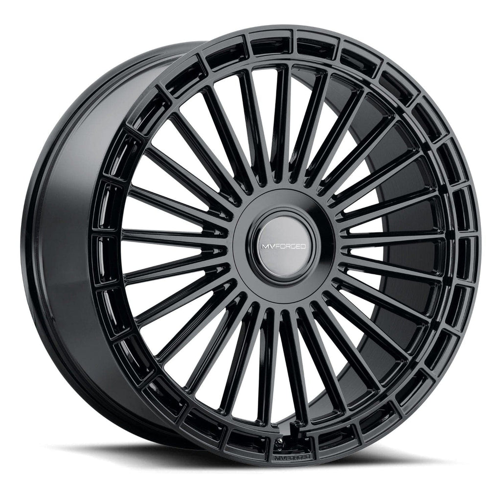 MV Forged MVF40 22" 5x112 Gloss Black (Custom Wheel)