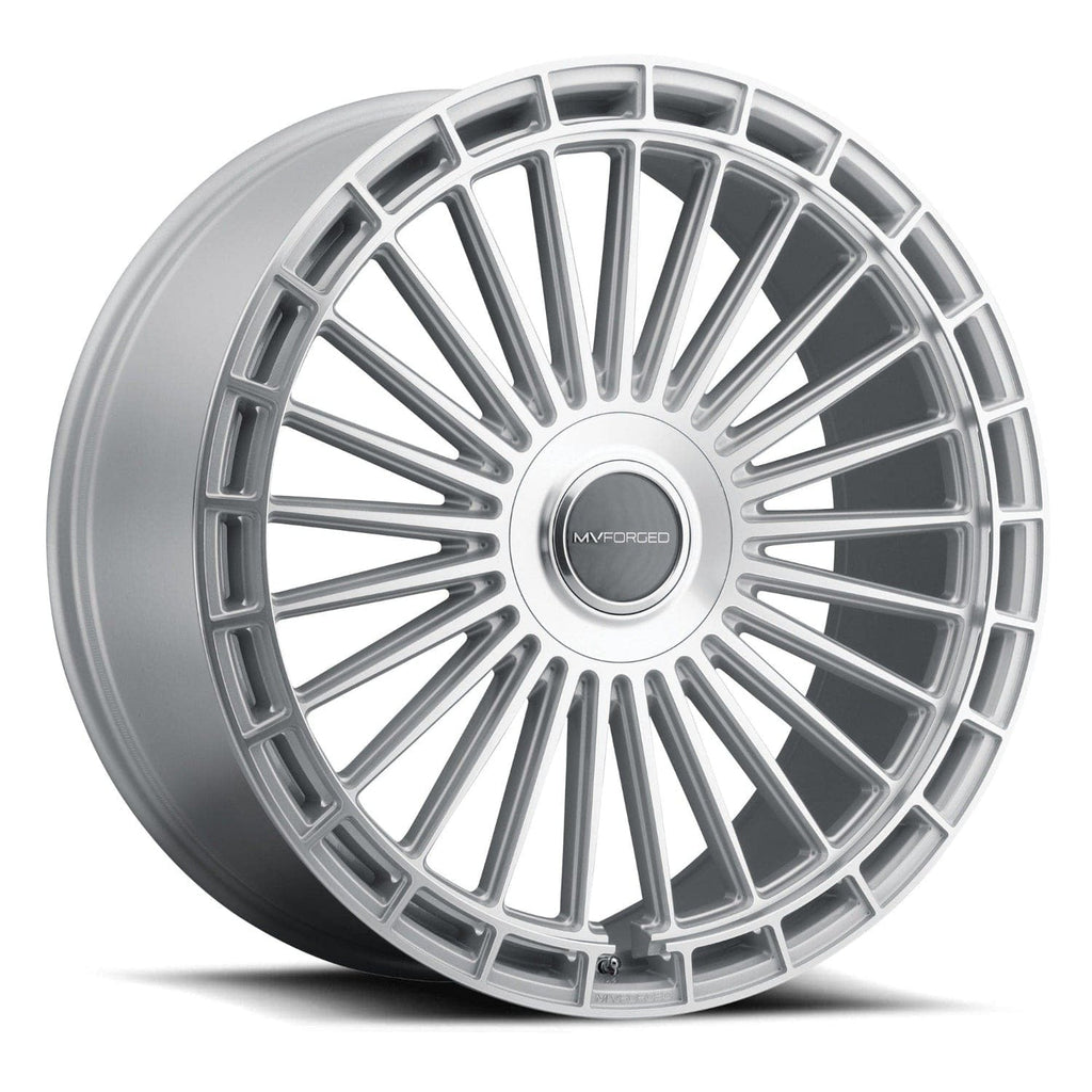 MV Forged MVF40 22" 5x112 Diamond Silver (Custom Wheel)