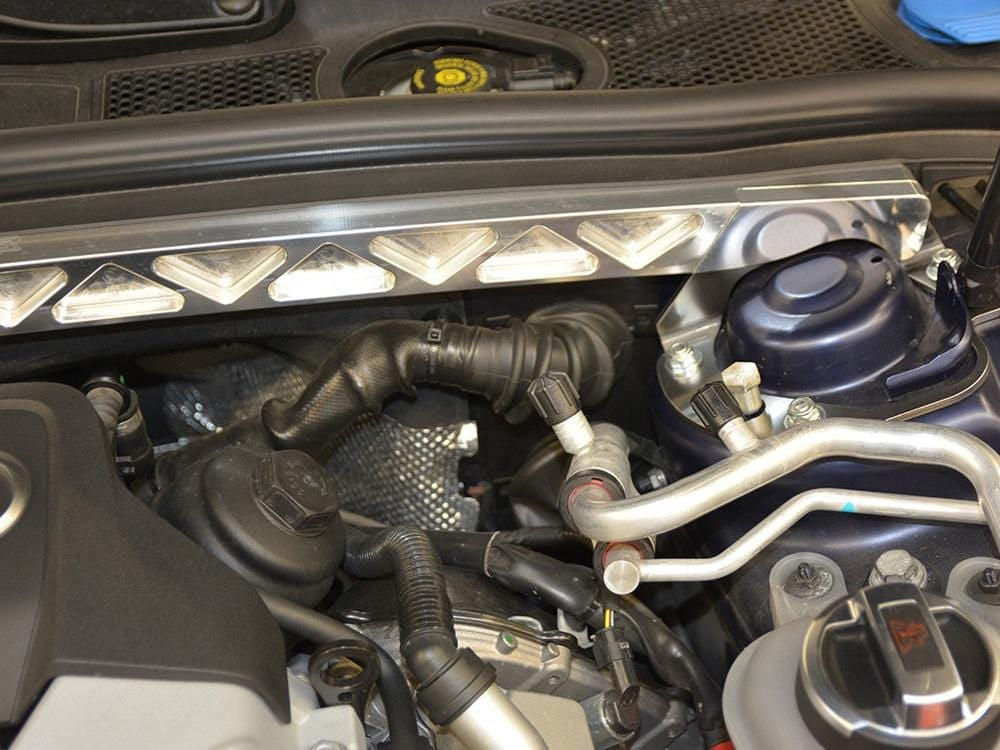 034Motorsport Billet Aluminum Front Strut Brace / B8 Audi A4 / S4 / Allroad