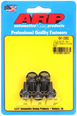 ARP 5/16-18 X 0.560 12pt Black Oxide Bolts