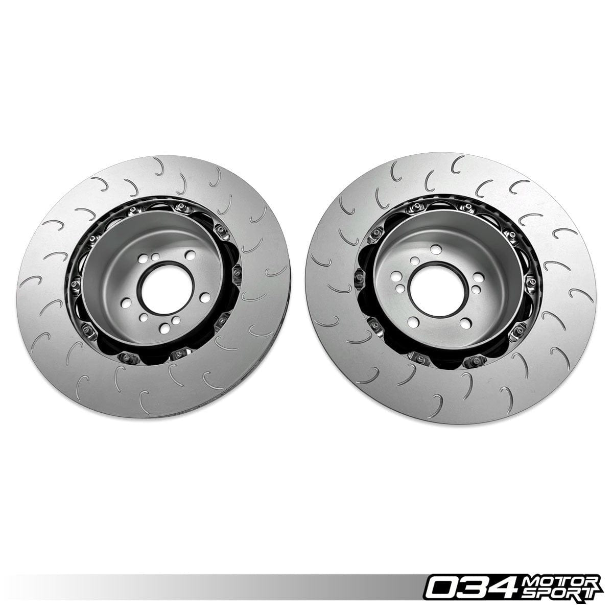 034Motorsport 2-Piece Floating Rear Brake Rotor Upgrade Kit for F8X M2 / M3 / M4