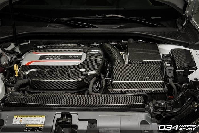 034Motorsport Carbon Fiber Engine Cover Package - 8V Audi S3
