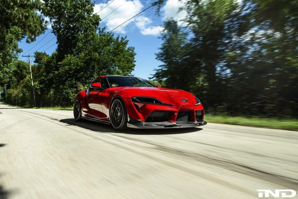 3D Design A90 Supra Carbon Front Lip