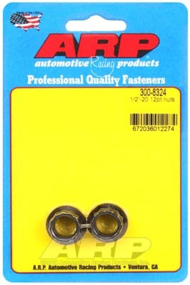 ARP 1/2in -20 12pt Nut Kit (Set of 2)