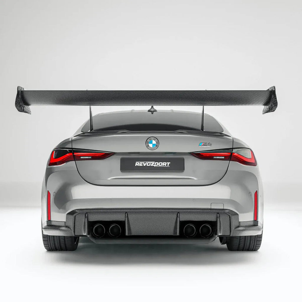 Revozport Carbon Fiber Rear Wing Spoiler - BMW / G22 / G82 / 4 Series / M4