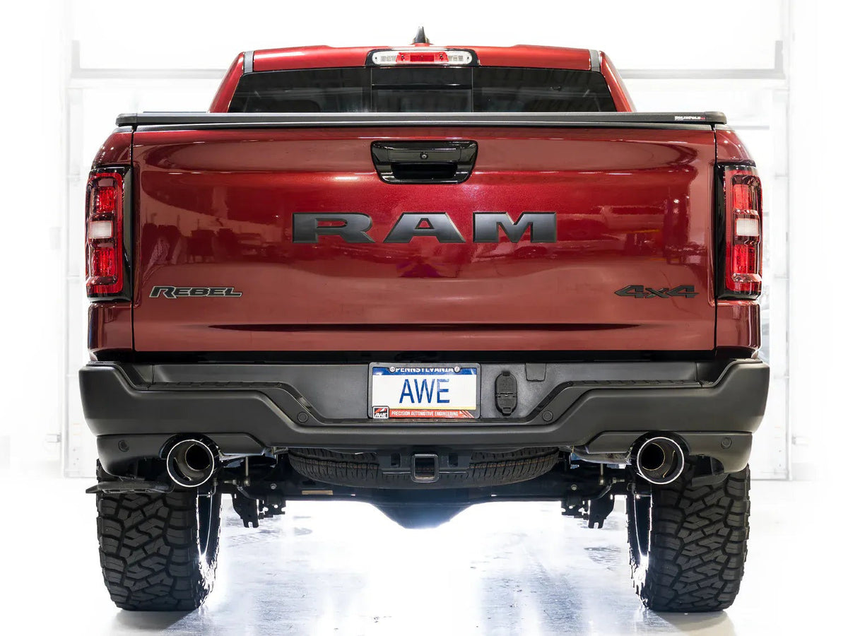 AWE 0FG Cat-Back Exhaust for the 25+ RAM 1500 3.0L