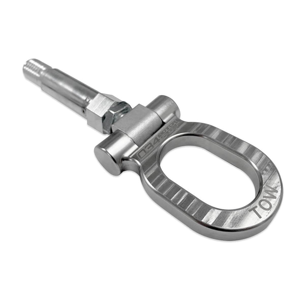 034Motorsport Stainless Steel Tow Hook 105mm / Audi MQB B8 / B8.5 / B9 / B9.5 / Mk7 / Golf / GTI / R