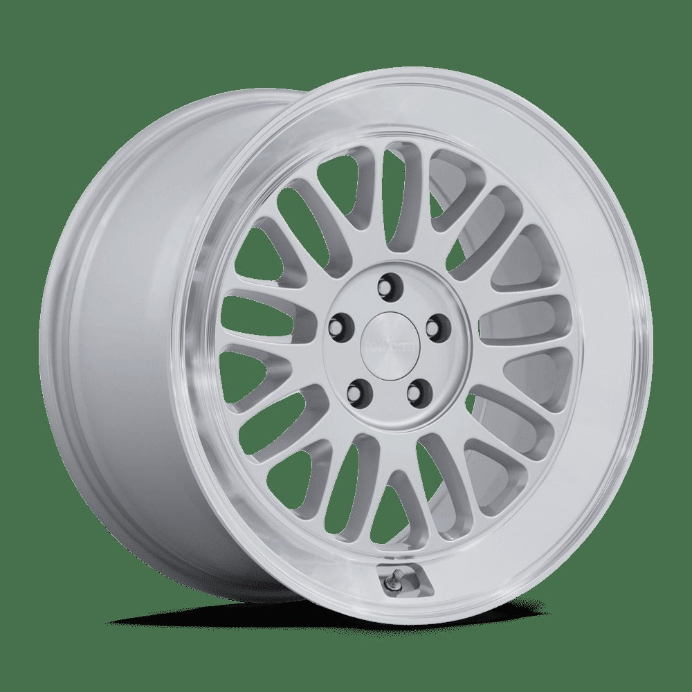 Rotiform SCP 18" 5x112 Gloss Silver w/ Diamond Cut Lip