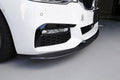 3D Design - 5 Series G30 M-Sport Front Lip Spoiler Msport Only Carbon