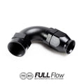 Nuke Performance Full Flow PTFE Hose End Fitting 120 Degree AN-12