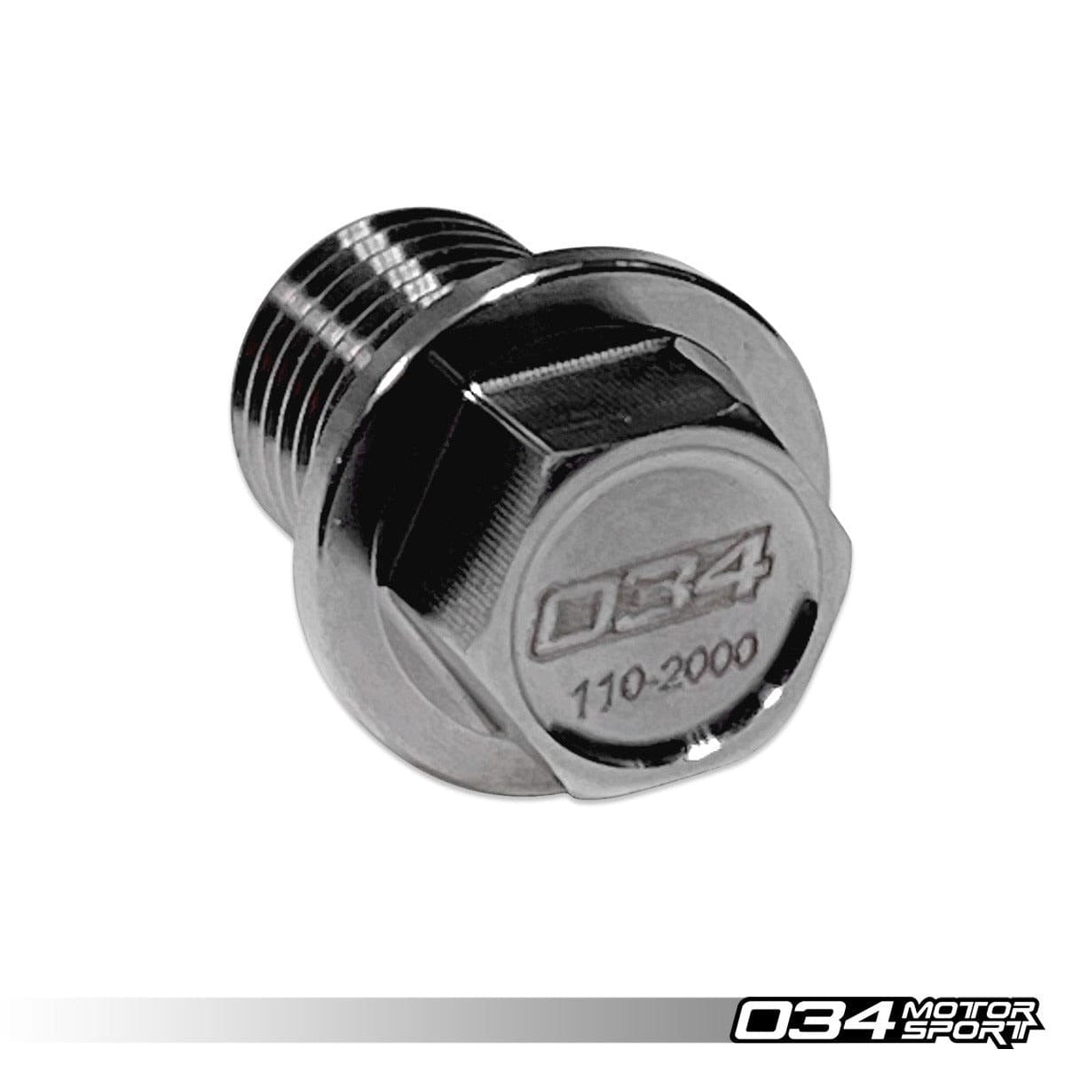 034Motorsport Billet Magnetic Oil Drain Plug Kit VW / Audi with Metal Oil Pans