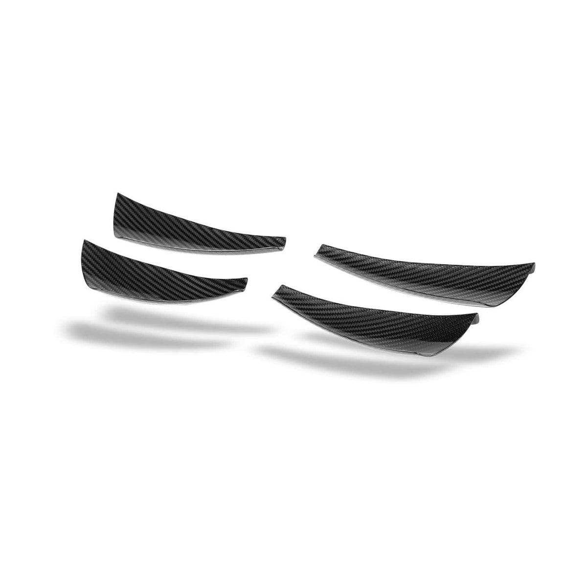 Revozport Carbon Fiber Front Bumper Canards - BMW G87 M2